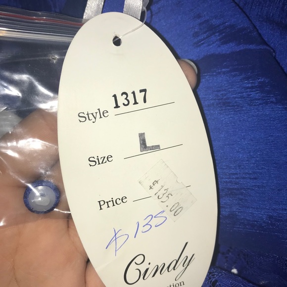 Blue prom dress - Picture 8 of 8